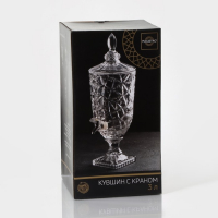 Диспенсер для напитков стеклянный Magistro &laquo;Восход&raquo;, 3 л, 25&times;19&times;50 см