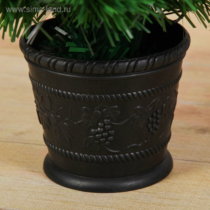 Ёлка фиброоптическая  60 см шарик, d нижнего яруса 36 см, 55 веток