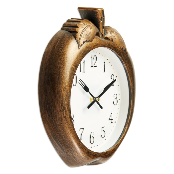 Часы настенные, для кухни Часы настенные, для кухни "Ягодка", бесшумные, 26 х 28 см