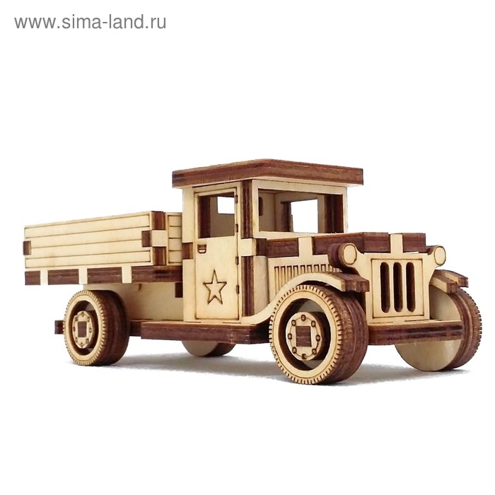 Конструктор « Грузовик Газ АА. Полуторка», 33 детали, 12х5,5х5 см Конструктор « Грузовик Газ АА. Полуторка», 33 детали, 12х5,5х5 см