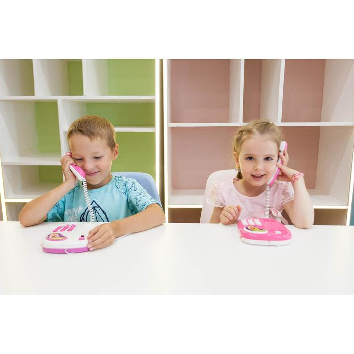 Телефон «Давай поговорим», в наборе 2 телефона, МИКС Телефон «Давай поговорим», в наборе 2 телефона, МИКС