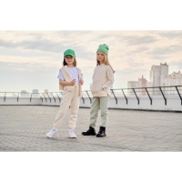 Худи детское KAFTAN "Basic line", размер 28 (86-92), цвет бежевый