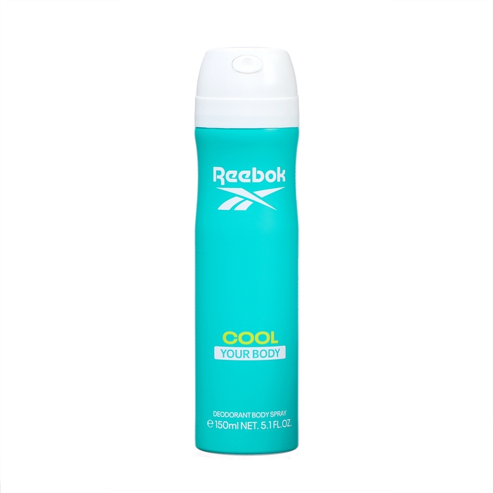 Подарочный набор косметики женский Reebok Cool Your Body: туалетная вода, 100 мл + дезодорант, 150 мл Подарочный набор косметики женский Reebok Cool Your Body: туалетная вода, 100 мл + дезодорант, 150 мл