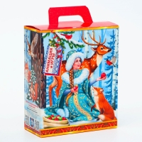 Новый год. Подарочная коробка Новогодняя Презент "В гостях у сказки" с анимацией 15,5 х 7 х 19 см. Новый год. Подарочная коробка Новогодняя Презент "В гостях у сказки" с анимацией 15,5 х 7 х 19 см.