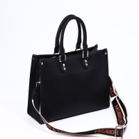 Сумка женская тоут на молнии, цвет чёрный Сумка женская тоут на молнии, цвет чёрный