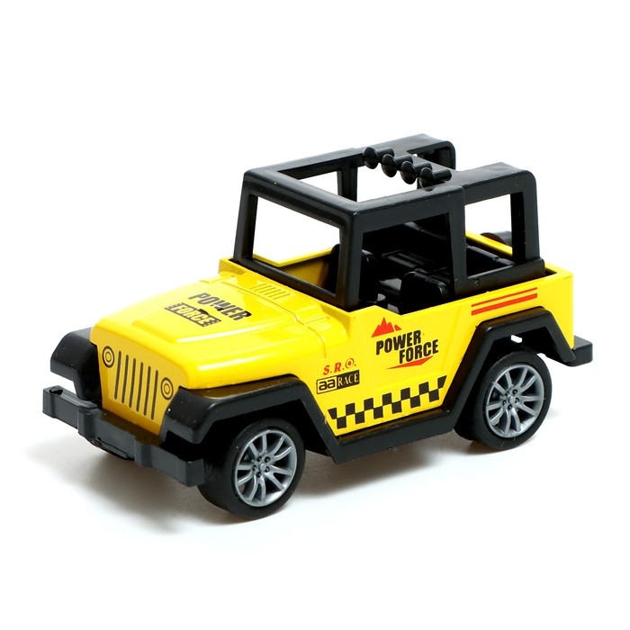 Машина металлическая &laquo;Крутые гонки. Внедорожник&raquo;, инерция, 1:64, МИКС