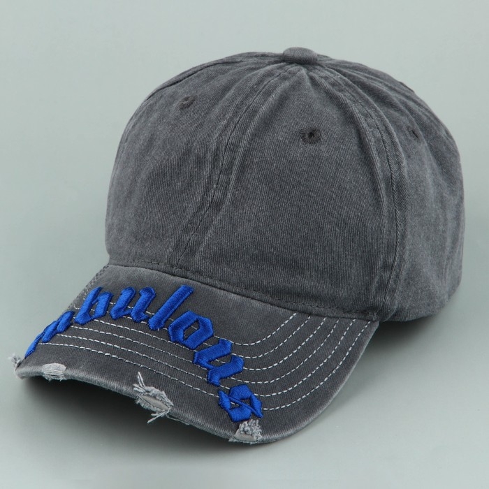 Кепка женская Fabulous, джинса, р-р 56 Кепка женская Fabulous, джинса, р-р 56