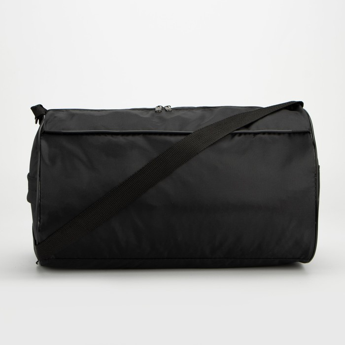 Сумка детская спортивная для мальчика на молнии, наружный карман, цвет чёрный Сумка детская спортивная для мальчика на молнии, наружный карман, цвет чёрный