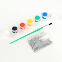 Роспись по дереву на новый год &laquo;Змея&raquo;, новогодний набор для творчества, символ года 2025