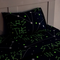 Постельное бельё Этель 1,5 сп "Stars in the sky" 143х215 см, 150х214 см, 50х70 см -1 шт, 100% хлопок, бязь Постельное бельё Этель 1,5 сп "Stars in the sky" 143х215 см, 150х214 см, 50х70 см -1 шт, 100% хлопок, бязь