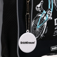 Рюкзак школьный Erich Krause ErgoLine 15L, 39 х 28 х 14 см, эргономичная спинка, Bicycle Rider 57024 Рюкзак школьный Erich Krause ErgoLine 15L, 39 х 28 х 14 см, эргономичная спинка, Bicycle Rider 57024
