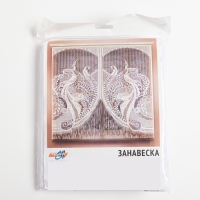 Штора кухонная 170х160 см, 100% п/э Штора кухонная 170х160 см, 100% п/э