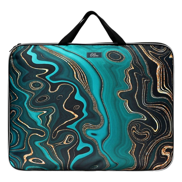 Папка для чертежей и рисунков А3, 470 х 350 х 20 мм, с ручками, текстильная, Calligrata, "Камень"