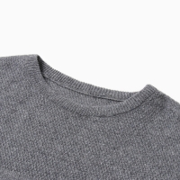 Джемпер мужской, цвет тёмно-серый, размер 50