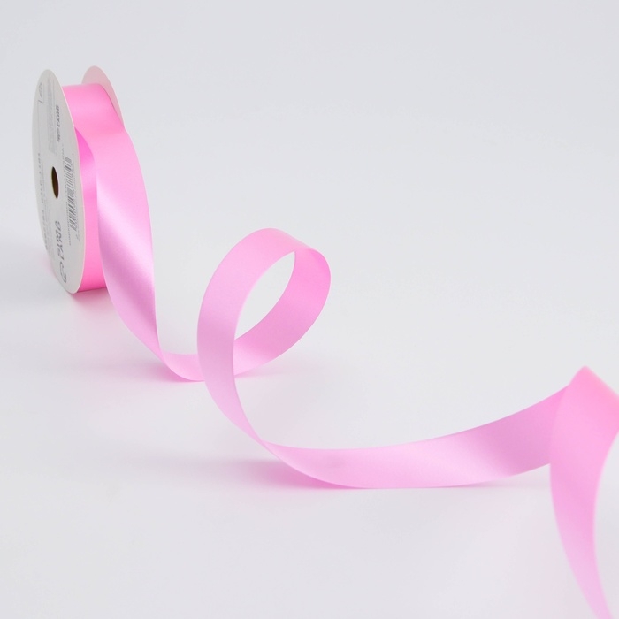 Новый год. Лента для декора и подарков, розовый, 2 см х 45 м Новый год. Лента для декора и подарков, розовый, 2 см х 45 м