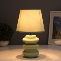 Лампа настольная "Цзяо" 1х40Вт Е14 зеленый 19,5х19,5х35,5см Лампа настольная "Цзяо" 1х40Вт Е14 зеленый 19,5х19,5х35,5см