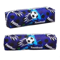 Пенал школьный на молнии "Футбол" Calligrata, синий Пенал школьный на молнии "Футбол" Calligrata, синий