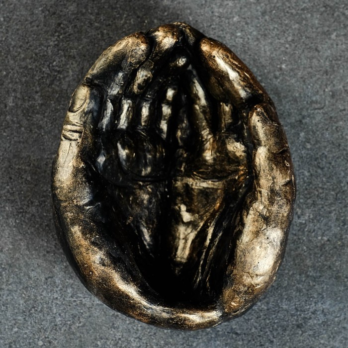 Подсвечник Подсвечник "Ладони" винтаж 9,7см