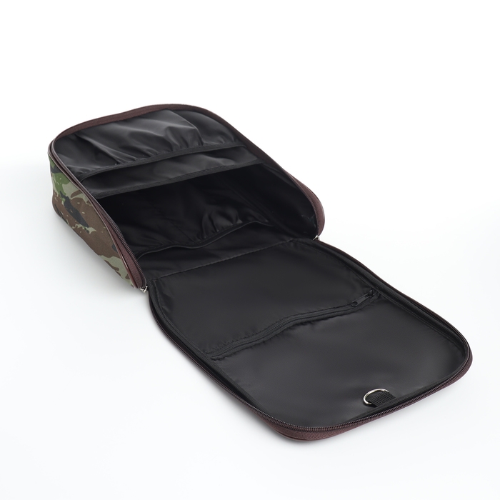 Косметичка на молнии, цвет камуфляж Косметичка на молнии, цвет камуфляж