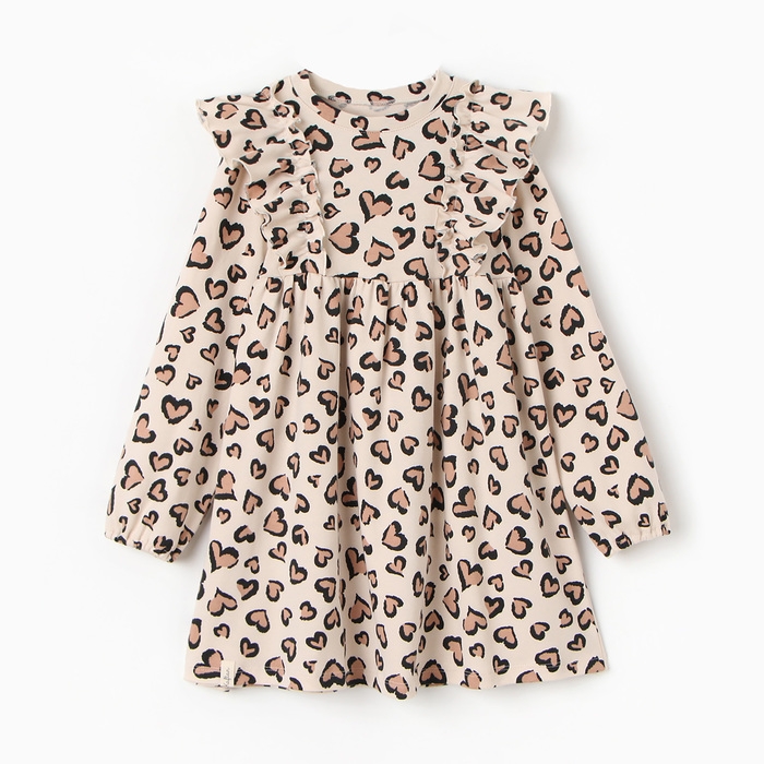 Платье детское KAFTAN Leo love, р. 36 (134-140 см) Платье детское KAFTAN Leo love, р. 36 (134-140 см)