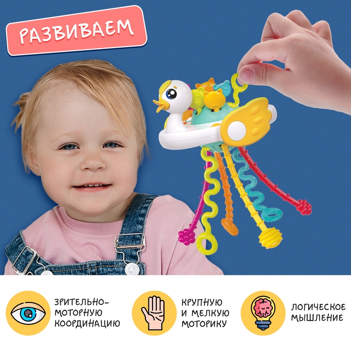 Развивающая игрушка &laquo;Уточка-тянучка&raquo;