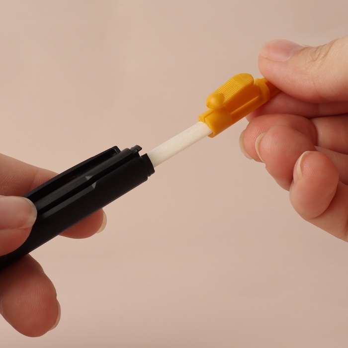 Набор ручек и сменных воск.мелков для ткани в кейсе 20шт ( наб цена за наб) блистер ТР