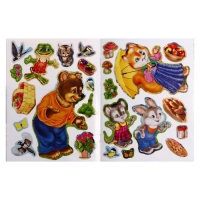 Сказки с наклейками &laquo;Теремок&raquo;