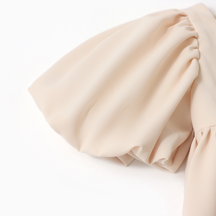 Платье для девочки, MINAKU :Party Dress, цвет молочный, рост 104 см