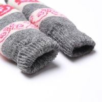 Варежки женские шерстяные, цвет серый, размер 20-22 Варежки женские шерстяные, цвет серый, размер 20-22