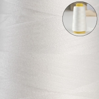 Нитки 40/2, 2700 м, цвет белый Нитки 40/2, 2700 м, цвет белый