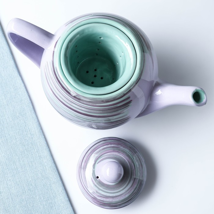 Чайник Чайник "Элегант" 1,2л / 14х16,5см, лаванда