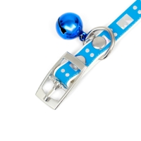 Ошейник из искусственной кожи с перламутровым декором, 30 х 1 см, микс цветов Ошейник из искусственной кожи с перламутровым декором, 30 х 1 см, микс цветов