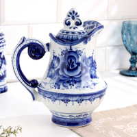 Кувшин "Версаль", гжель Кувшин "Версаль", гжель