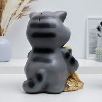 Копилка "Кот с веником" 14х15х23см Копилка "Кот с веником" 14х15х23см