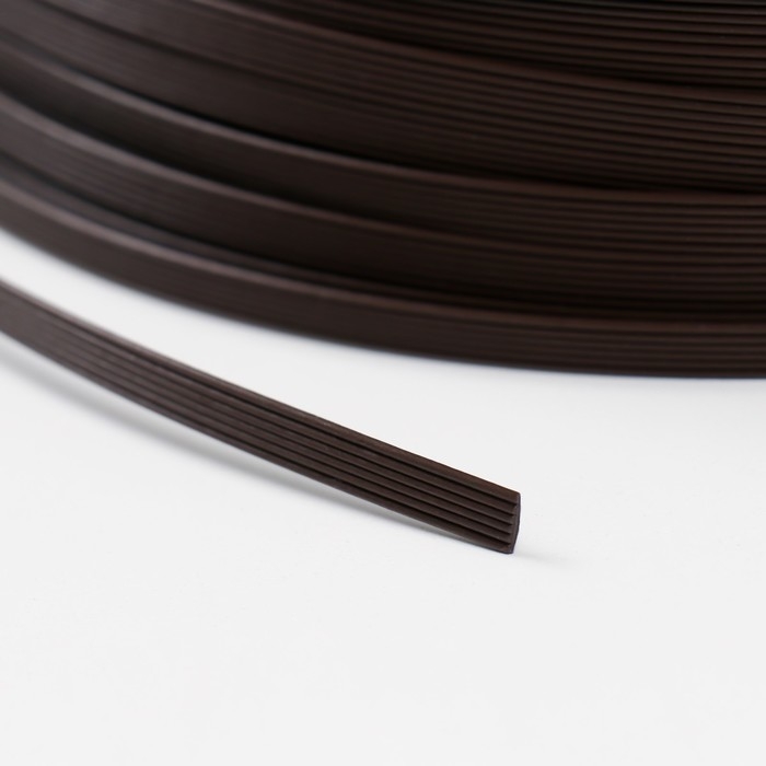 Ротанг искусственный 6 мм 100 м волна (венге)