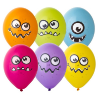 Шар латексный 14" &laquo;Забавные монстрики&raquo;, набор 50 шт., виды МИКС