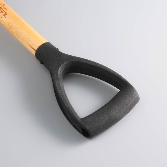 Лопата туристическая Лопата туристическая "Мастер К" штыковая, 67 см, черная, дерево