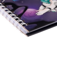 Записная книжка подарочная на замочке, А6, 45 листов, в линейку "Космонавт" Записная книжка подарочная на замочке, А6, 45 листов, в линейку "Космонавт"