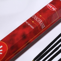 Благовония HEM "Frannkincense. Ладан", 20 палочек в упаковке, шестигранник Благовония HEM "Frannkincense. Ладан", 20 палочек в упаковке, шестигранник