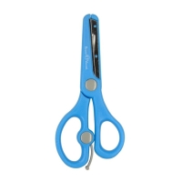 Ножницы детские канцелярские 13,5 см BrunoVisconti ERGOCUT, возвратный механизм, безопасные лезвия, голубые Ножницы детские канцелярские 13,5 см BrunoVisconti ERGOCUT, возвратный механизм, безопасные лезвия, голубые