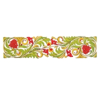 Термотрансфер «Хохлома», полоса, 25 х 6 см, набор 10 шт. Термотрансфер «Хохлома», полоса, 25 х 6 см, набор 10 шт.