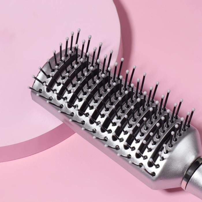 Расчёска массажная, вентилируемая, 5 × 22 см, цвет МИКС Расчёска массажная, вентилируемая, 5 × 22 см, цвет МИКС