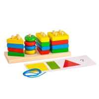 Пирамидка &laquo;&lrm;Цветная геометрия&raquo;&lrm;