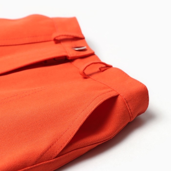 Юбка джинсовая KAFTAN р. 36 (134-140 см), оранжевый