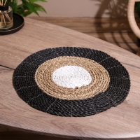 Коврик плетёный круглый 35 см Коврик плетёный круглый 35 см