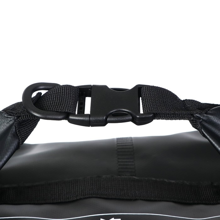 Гермомешок YUGANA, ПВХ, водонепроницаемый 40 литров, один ремень, черный Гермомешок YUGANA, ПВХ, водонепроницаемый 40 литров, один ремень, черный