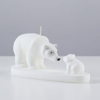 Свеча декоративная "Медведица и медвежонок" Свеча декоративная "Медведица и медвежонок"