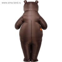 Костюм надувной &laquo;Бурый медведь&raquo;, рост 150-190 см