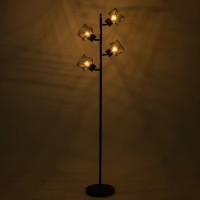 Торшер "Софит" 4хЕ27 40Вт черный 25х25х150см