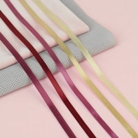 Набор атласных лент &laquo;Осенний&raquo;, 5 шт, размер 1 ленты: 6 мм &times; 23 &plusmn; 1 м